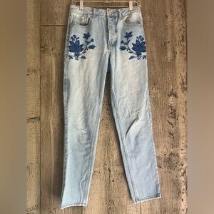 Embroidered Jeans